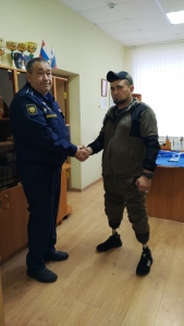 Обучение участника СВО на т/с с ручным управлением.